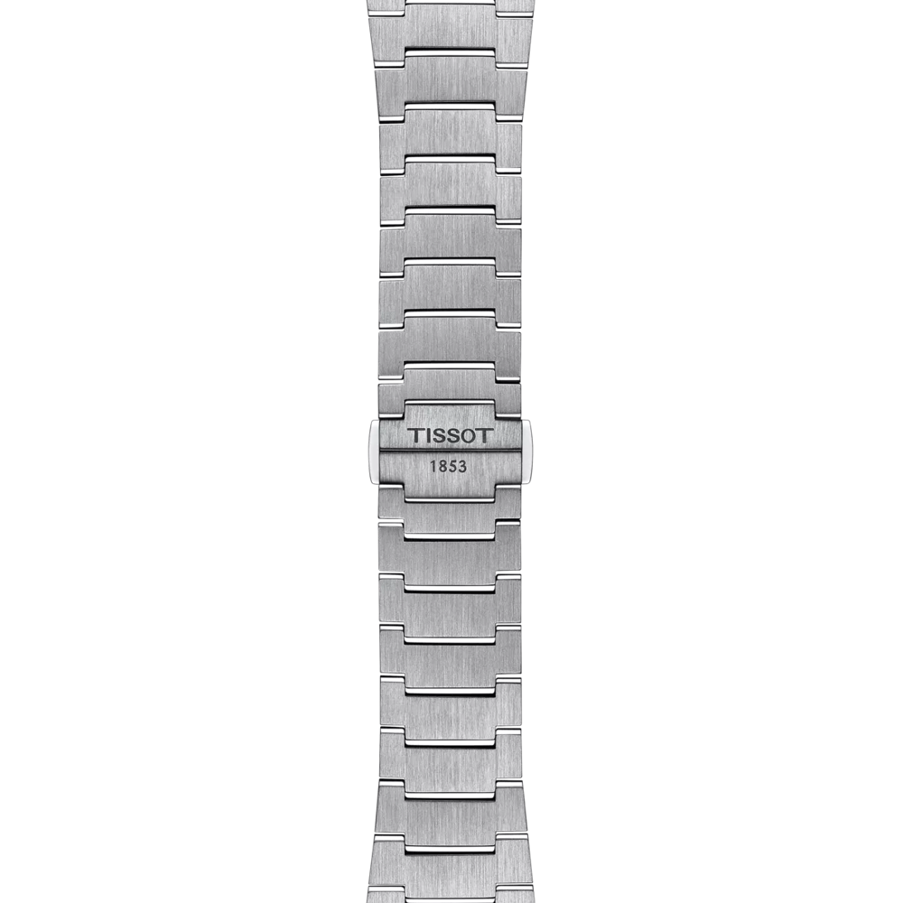 Tissot PRX T137.410.11.041.00 orologio automatico da uomo con quadrante blu e cinturino in acciaio inox – Elegante e sportivo, il Tissot PRX combina design vintage e tecnologia moderna. Movimento automatico Powermatic 80, cassa da 40 mm in acciaio, vetro zaffiro antigraffio e impermeabilità fino a 100 metri. Perfetto per chi cerca un orologio versatile, resistente e di alta precisione.