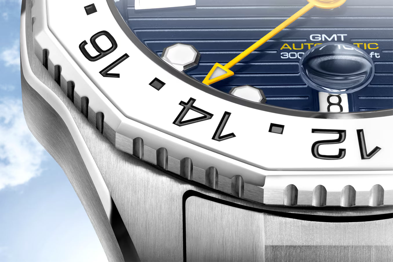 TAG Heuer Aquaracer Professional 300 GMT Automatico Swiss Made 43 mm acciaio quadrante blu lunetta ceramica Calibre 7 WBP2010.BA0632