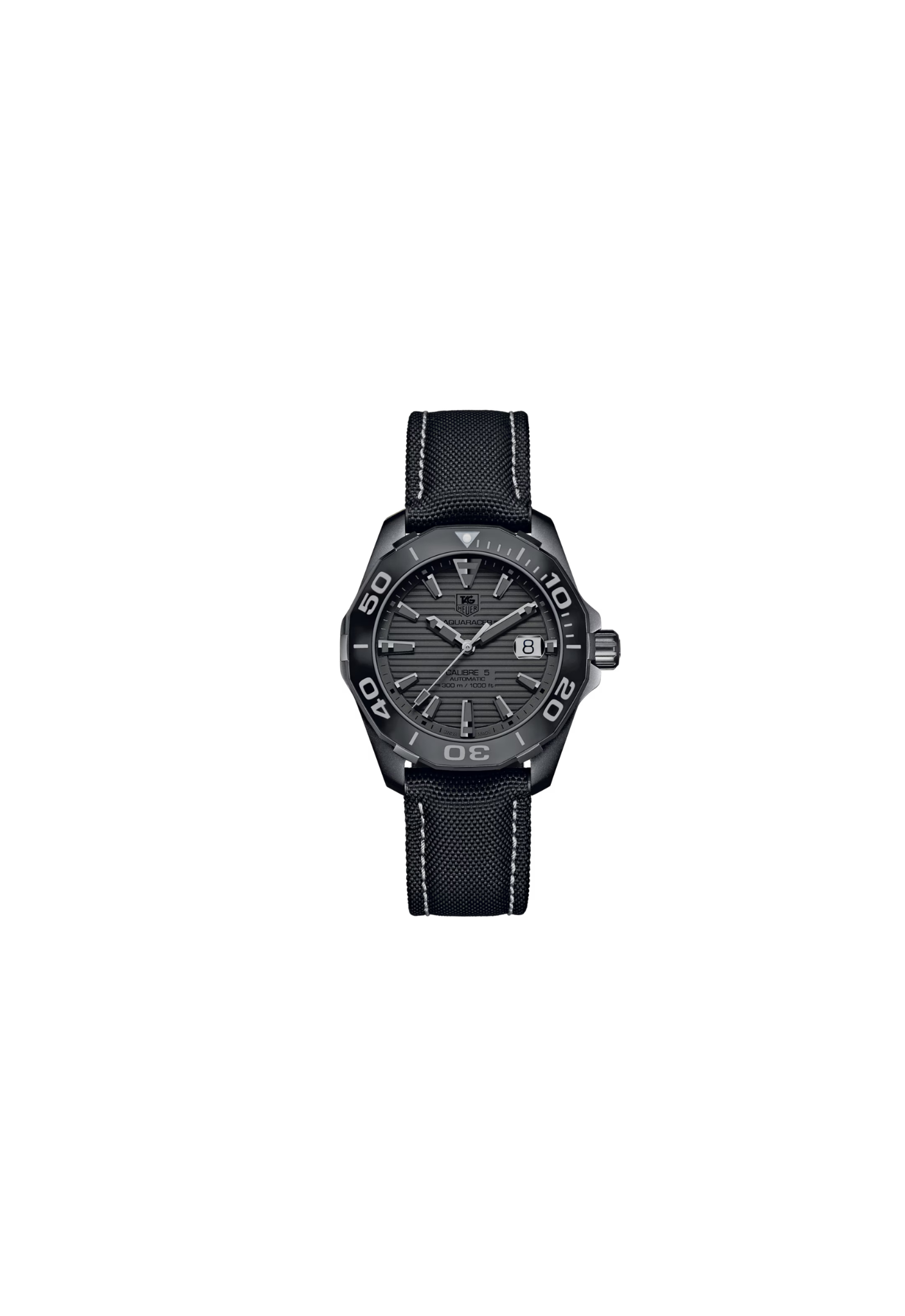 TAG Heuer Aquaracer WAY218B.FC6364 automatico 41mm titanio PVD quadrante grigio edizione limitata