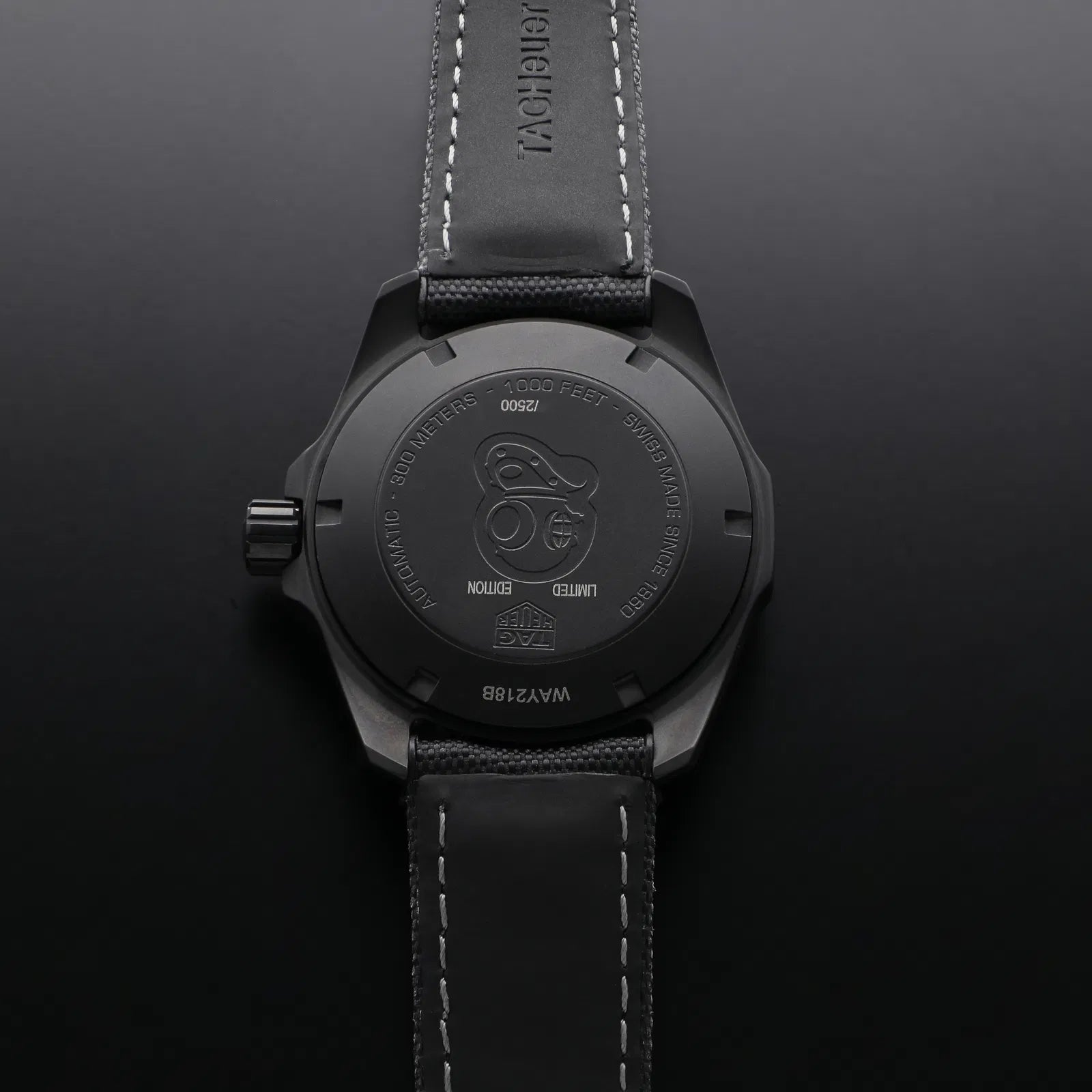 TAG Heuer Aquaracer WAY218B.FC6364 automatico 41mm titanio PVD quadrante grigio edizione limitata