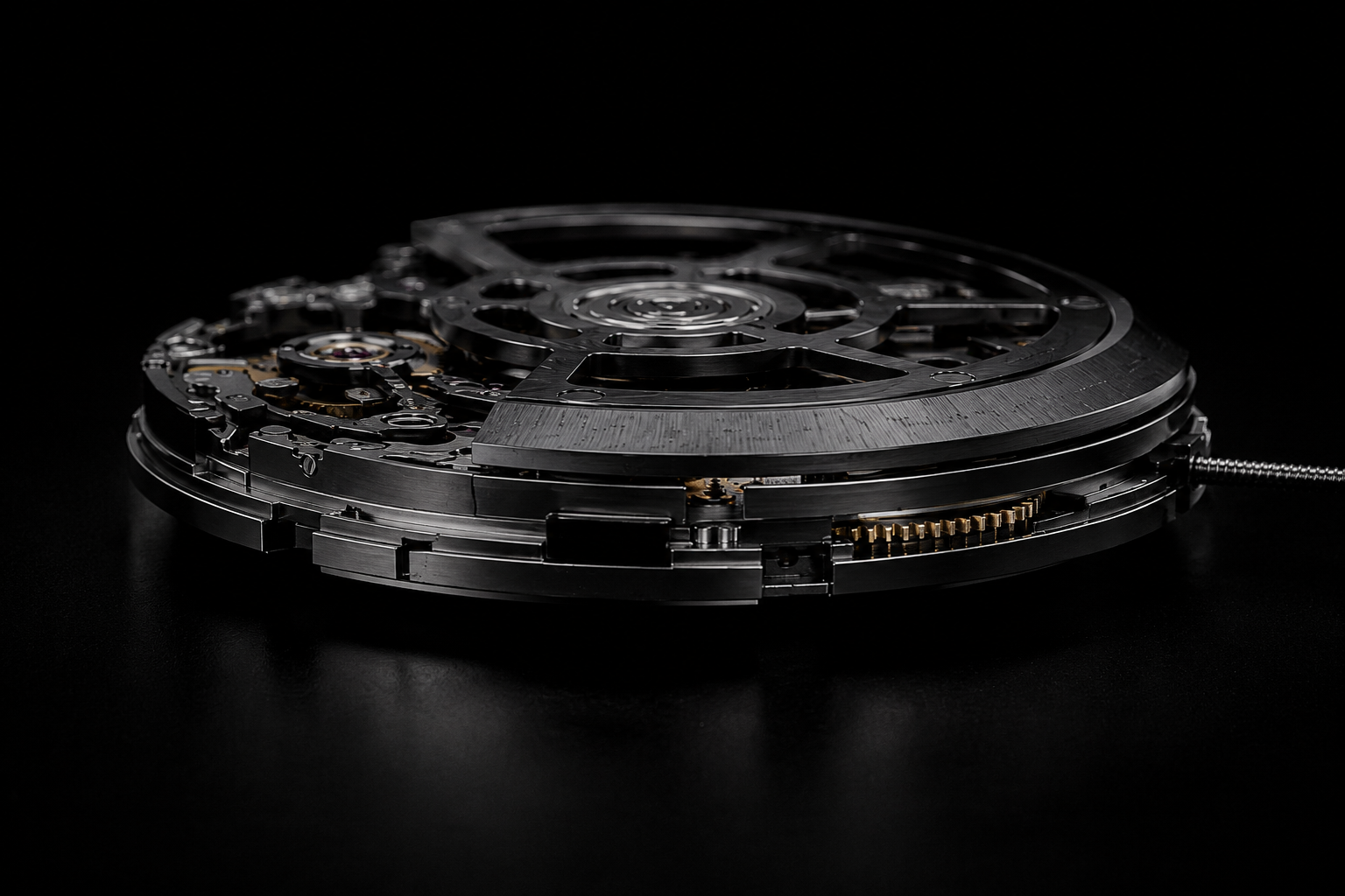 The Custom - Carbon Chronograph 39 custom carbon watch with handcrafted 39mm forged carbon case, luxury automatic chronograph powered by the Peacock SL4802 movement or available with the Seiko VK63 meca-quartz chronograph movement. Bespoke custom luxury watch built to order.