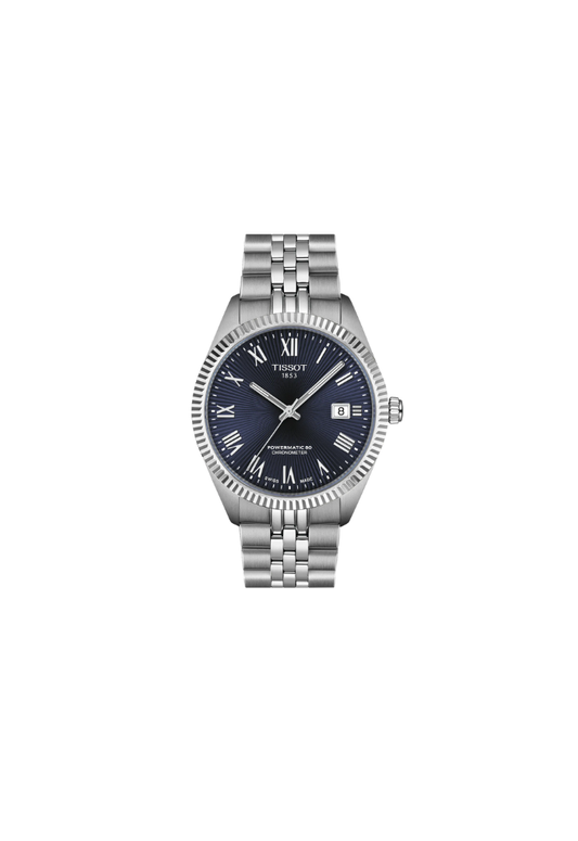 Tissot Ballade COSC Automatic Swiss Made Blu 39mm T156.408.11.043.00 – orologio uomo acciaio, movimento Powermatic 80 certificato COSC, quadrante blu, vetro zaffiro antigraffio, fondello a vista, bracciale intercambiabile.
