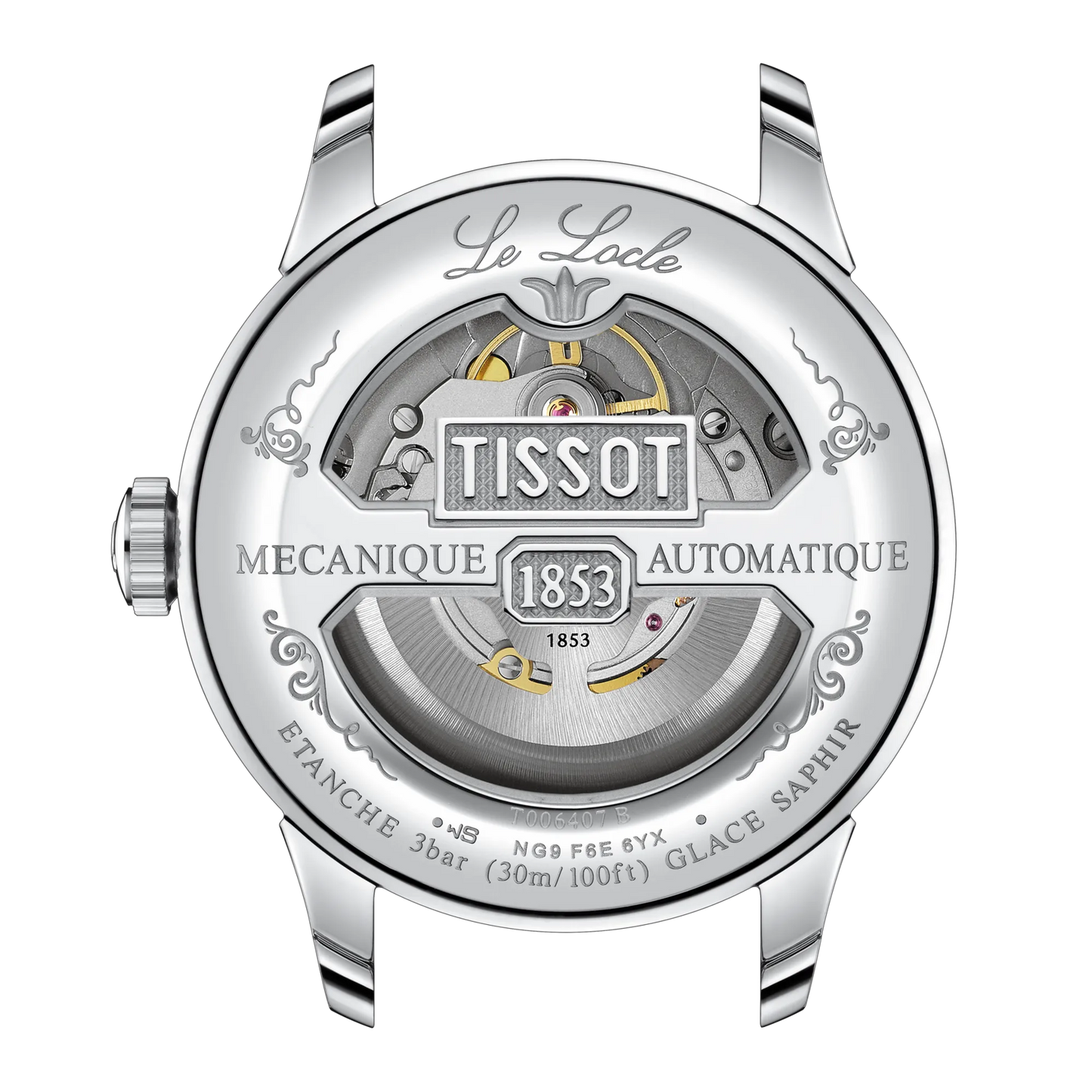 Tissot Le Locle Powermatic 80 automatico blu 39.3mm – Codice T006.407.11.043.00 – movimento Swiss Made, vetro zaffiro, fondello a vista

