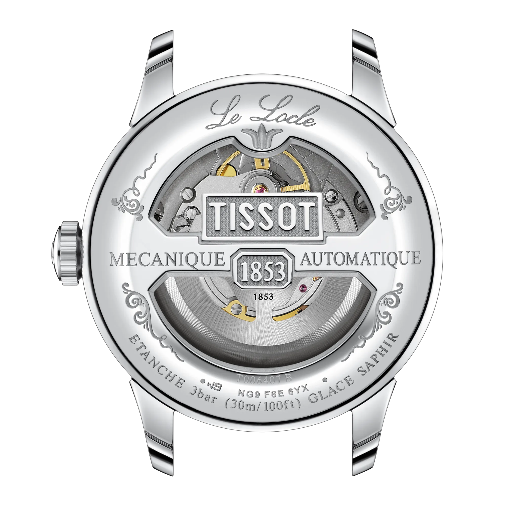 Tissot Le Locle Powermatic 80 automatico blu 39.3mm – Codice T006.407.11.043.00 – movimento Swiss Made, vetro zaffiro, fondello a vista

