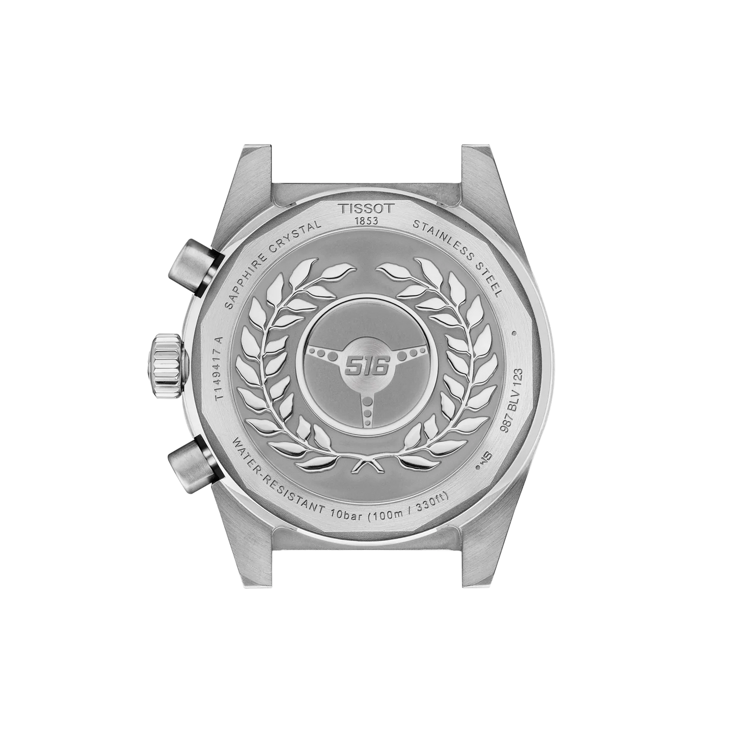 Tissot PR516 Chronograph Quarzo Swiss Made Blu Sfumato 40mm T149.417.11.041.01 con cassa in acciaio 316L, vetro zaffiro e Super-LumiNova®