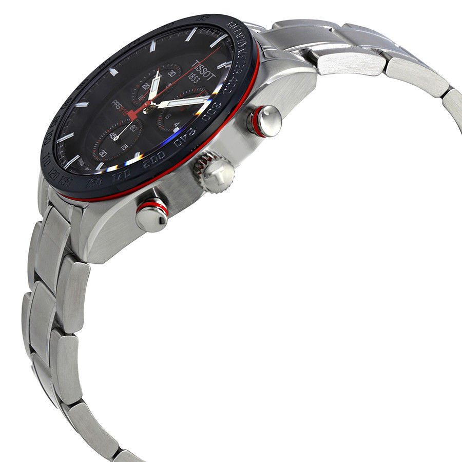 Tissot PRS 516 Chronograph quarzo Swiss Made nero 42mm acciaio cronografo T100.417.11.051.01