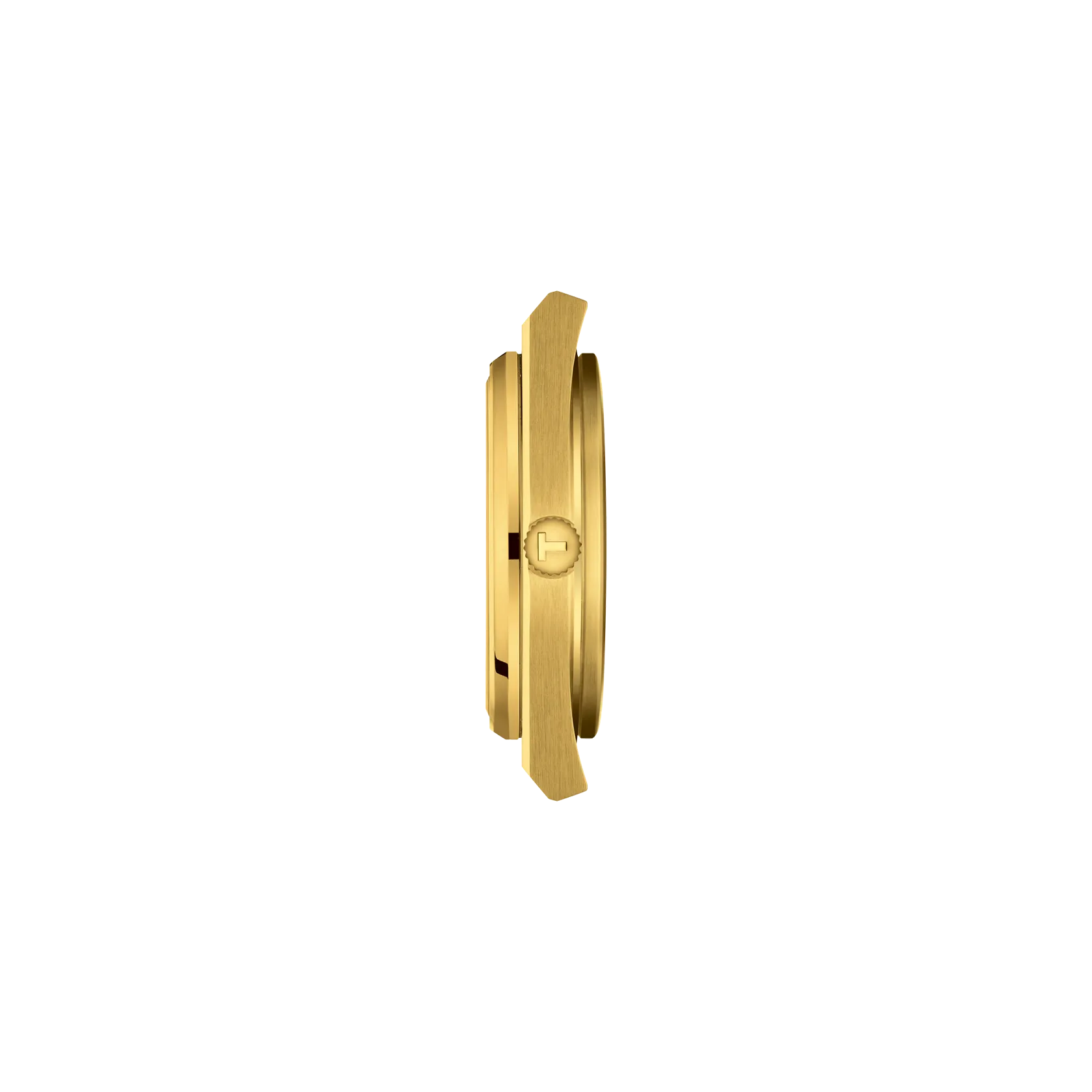 Tissot PRX 40mm quarzo Swiss Made oro quadrante champagne T137.410.33.021.00 bracciale acciaio PVD oro