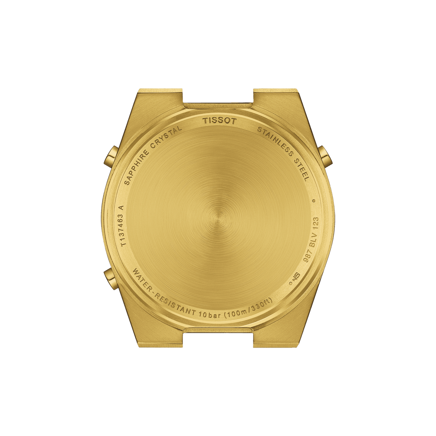 Tissot PRX Digital 40mm T137.463.33.020.00 – Orologio quarzo Swiss Made con schermo digitale dorato e cassa oro