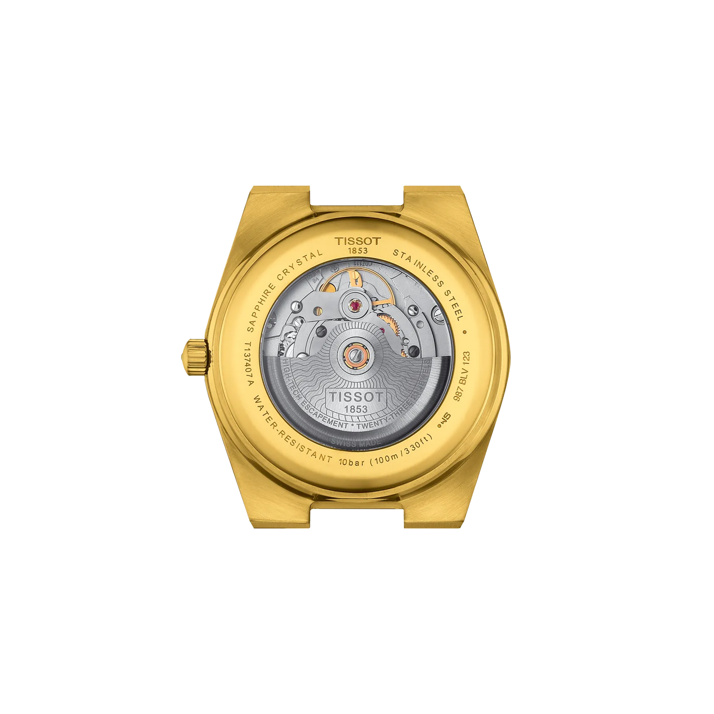 Tissot PRX Powermatic 80 automatico oro 40mm quadrante champagne T137.407.33.021.00