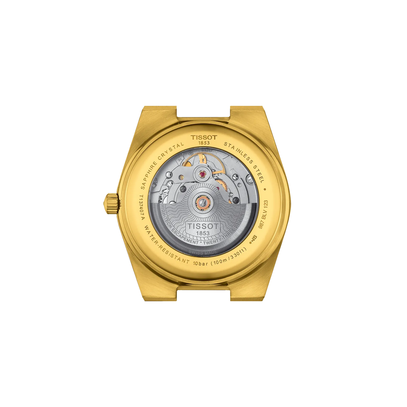 Tissot PRX Powermatic 80 automatico oro 40mm quadrante champagne T137.407.33.021.00