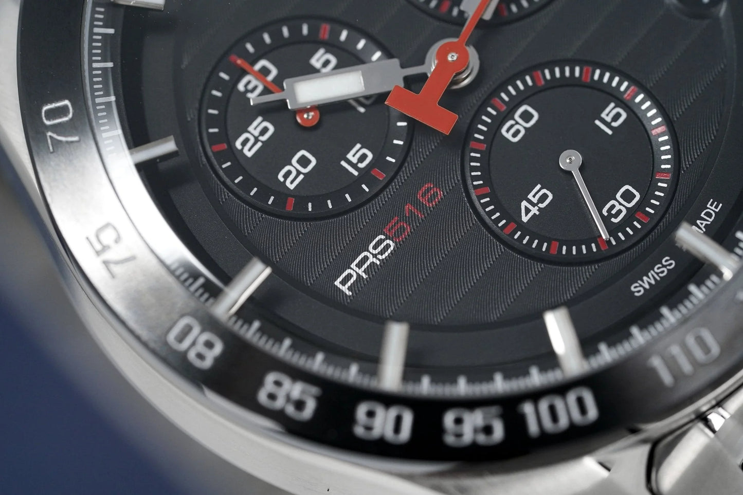 Tissot PR 100 Chronograph T100.417.11.051.01 orologio quarzo Swiss Made acciaio nero 41 mm