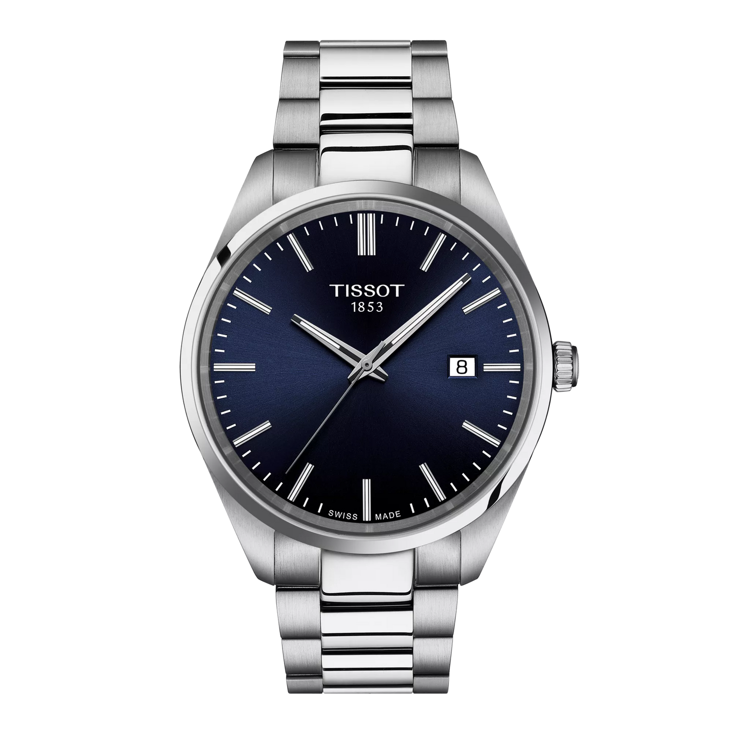 Tissot PR 100 Quartz Swiss Made blu 40mm acciaio inox vetro zaffiro T150.410.11.041.00
