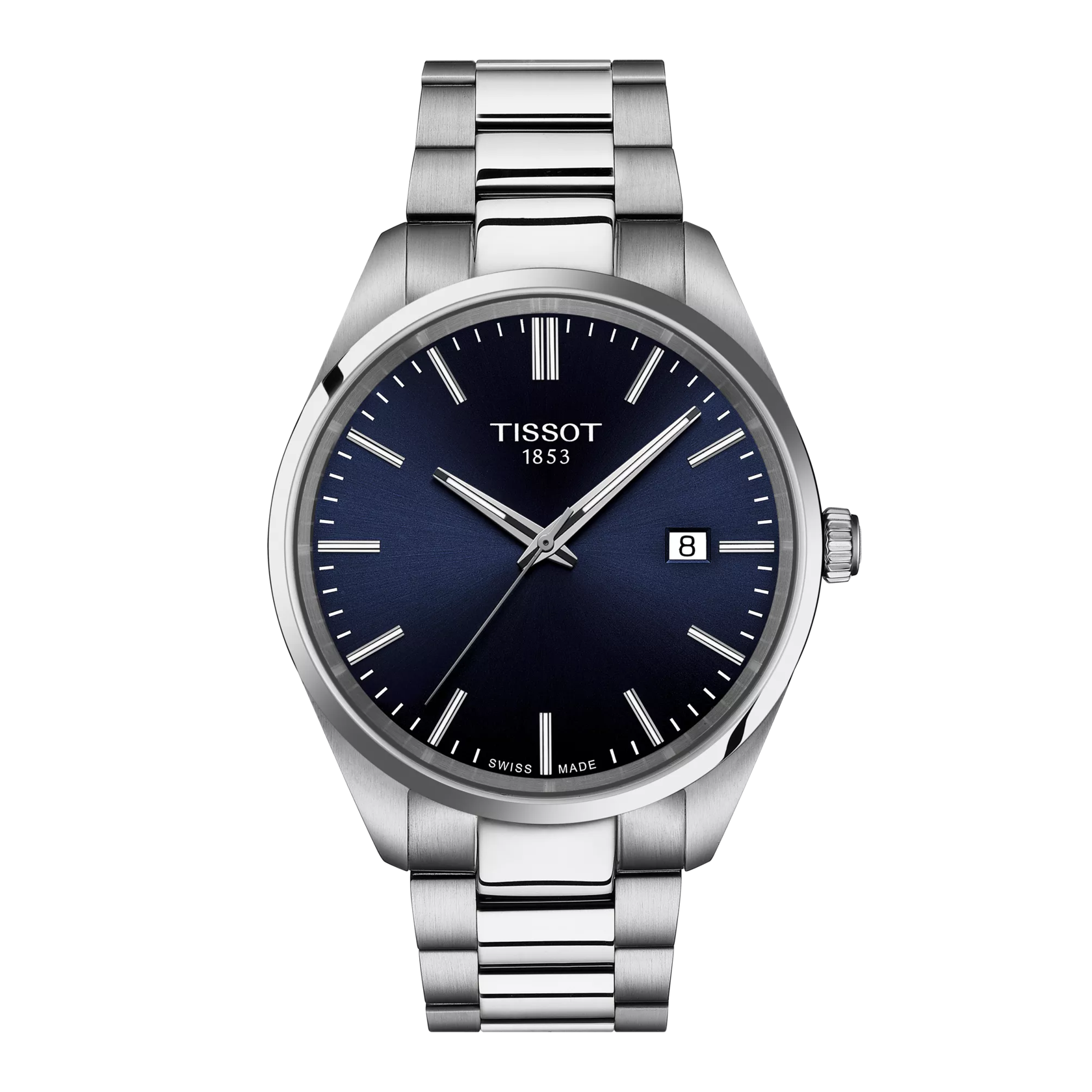 Tissot PR 100 Quartz Swiss Made blu 40mm acciaio inox vetro zaffiro T150.410.11.041.00
