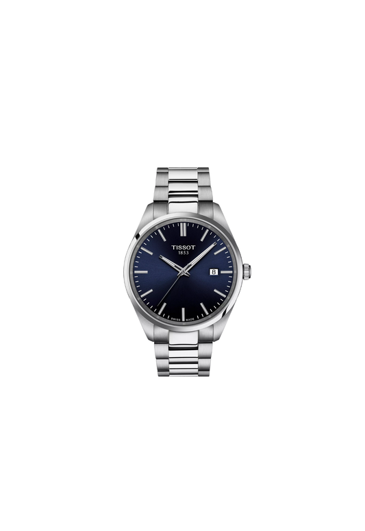 Tissot PR 100 Quartz Swiss Made blu 40mm acciaio inox vetro zaffiro T150.410.11.041.00