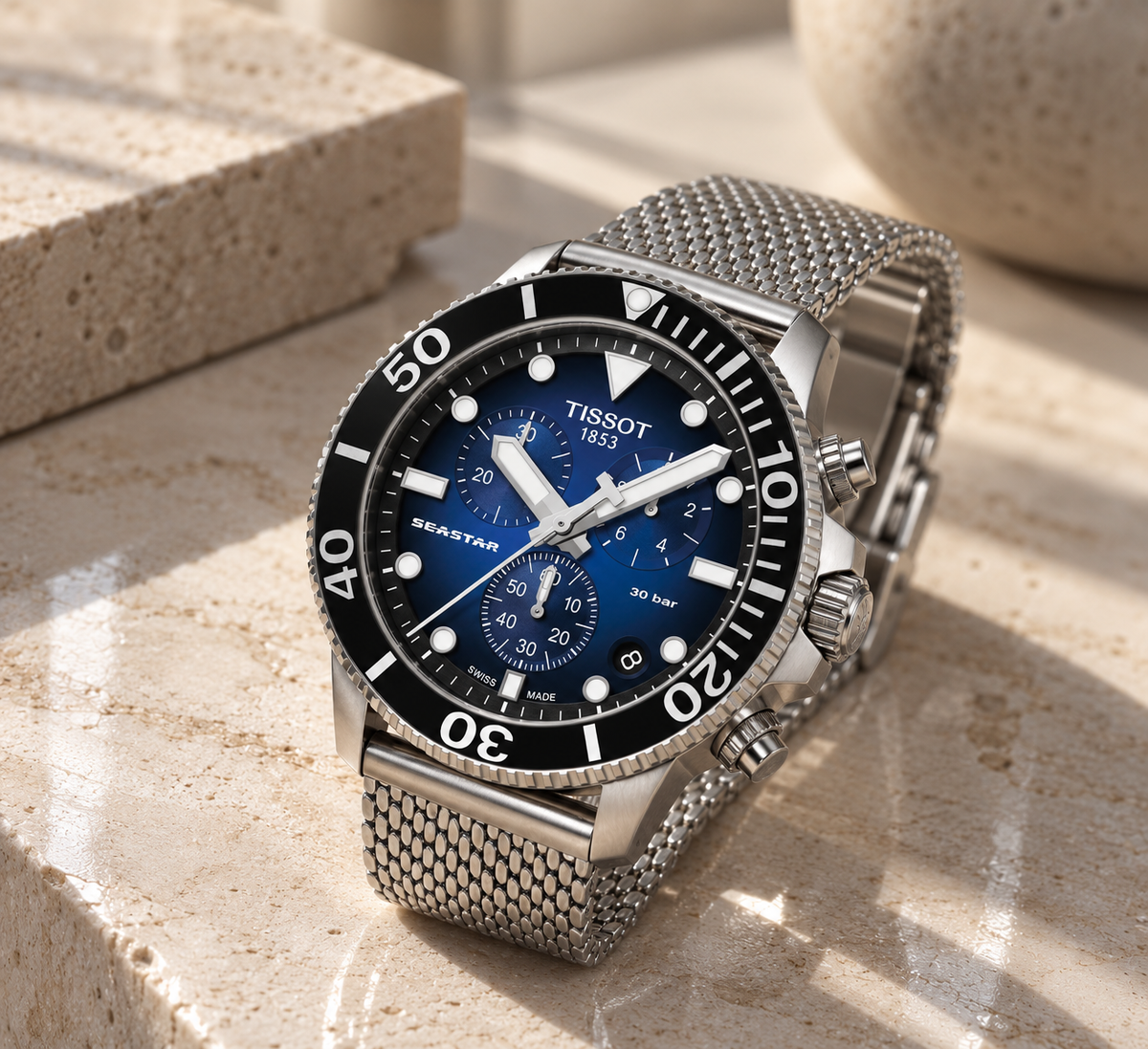 Tissot_Seastar_1000_Chronograph_T120.417.11.041.02_45_5_mm_con_cassa_in_acciaio_vetro_zaffiro_lunetta_in_alluminio_e_fondello_trasparente