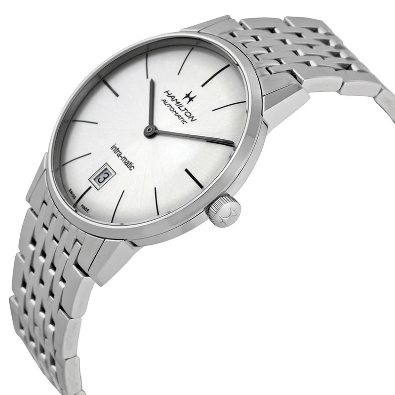 Hamilton American Classic H38455151 – Automatico raffinato con quadrante argento e cassa da 38 mm