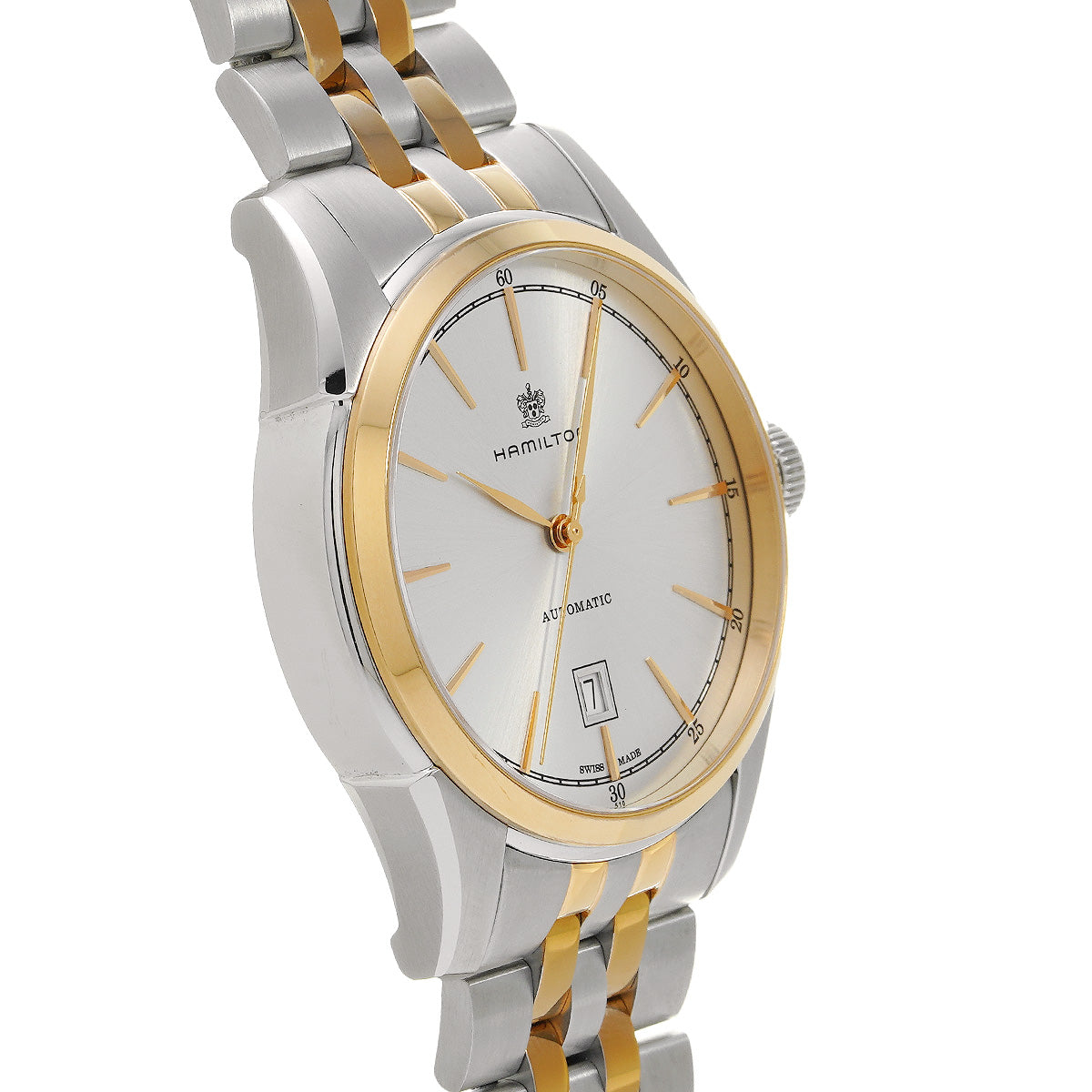 Hamilton American Classic H42425151 – Automatico elegante con quadrante argento e cassa in PVD rosa
