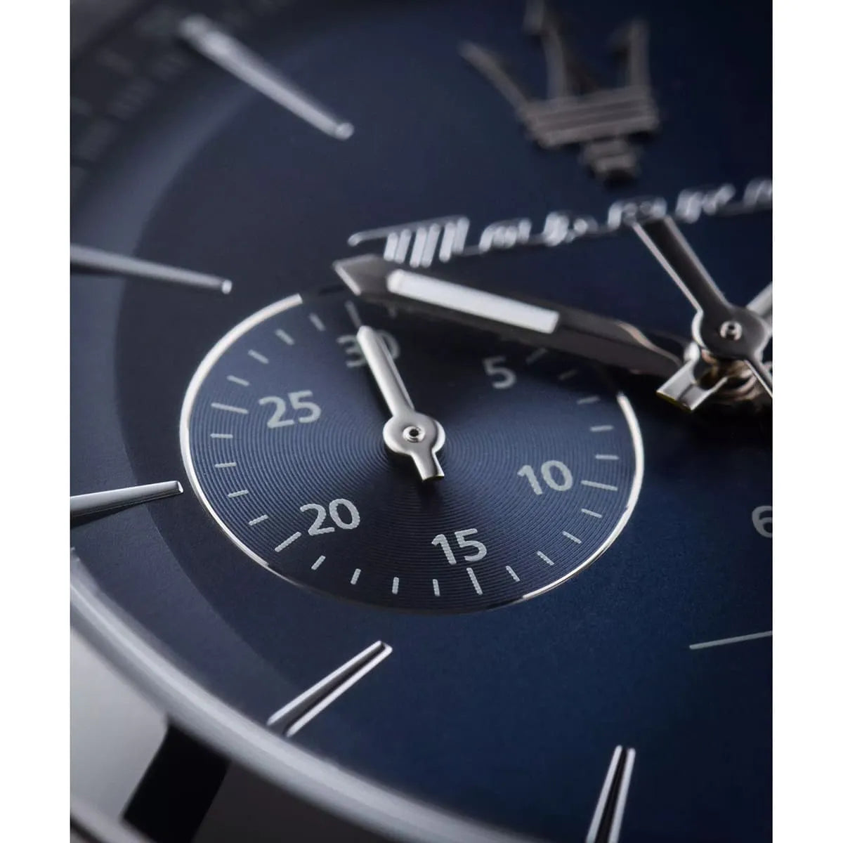 Orologio Maserati Epoca Cronografo Uomo Quarzo Silver 42mm acciaio con bracciale in metallo codice R8873618024